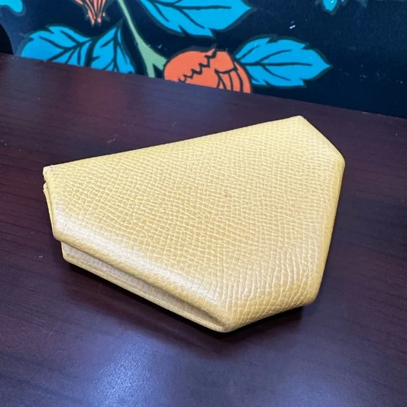 Hermès Le Quatre Epsom Coin Purse – Golden Amber Yellow - Picture 7 of 11